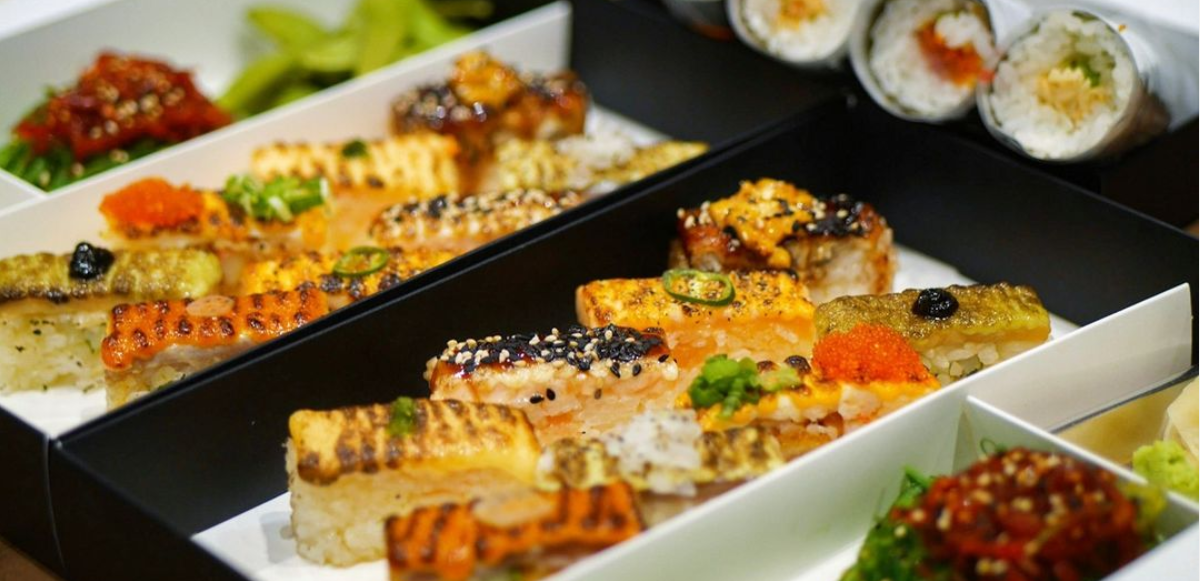 Torch Pressed Sushi North York UrbanEater